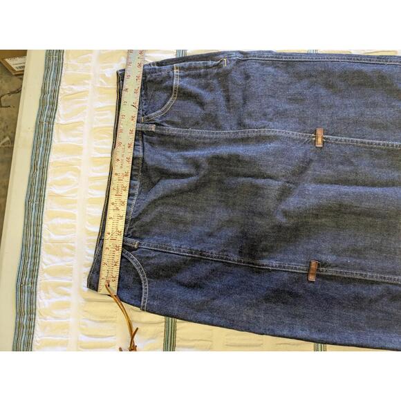Gap Jeans Denim Skirt Womens Size 10 Knee Length Side Zip Closure Blue - Picture 2 of 5